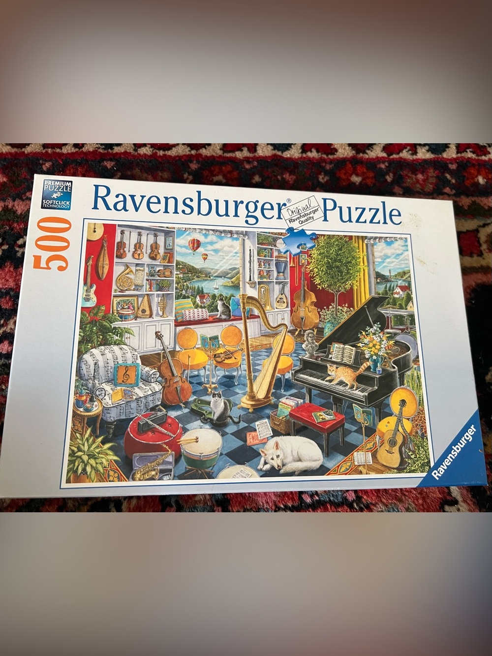 Ravensburger The Music Room Jigsaw Puzzle 500 Intricately Cut Pieces